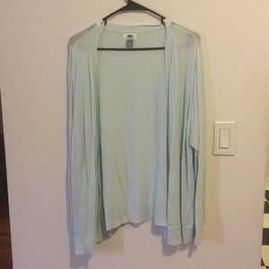 Pale Blue Cardigan (3X)